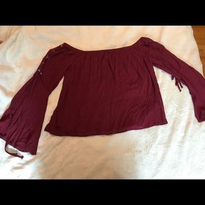 Off the shoulder top
